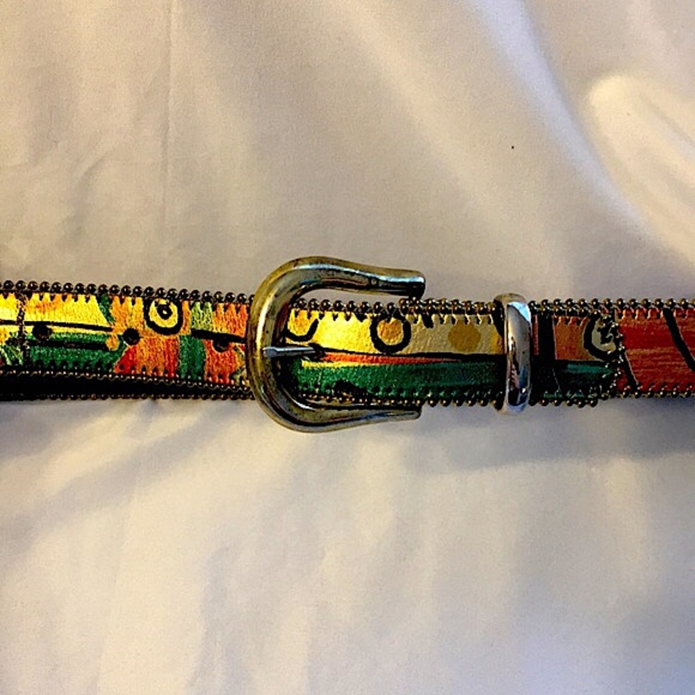 Dakota LTD Limited Metallic Vintage Belt jewel tone